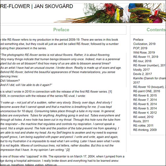 Jan Skovgård RE-FLOWER